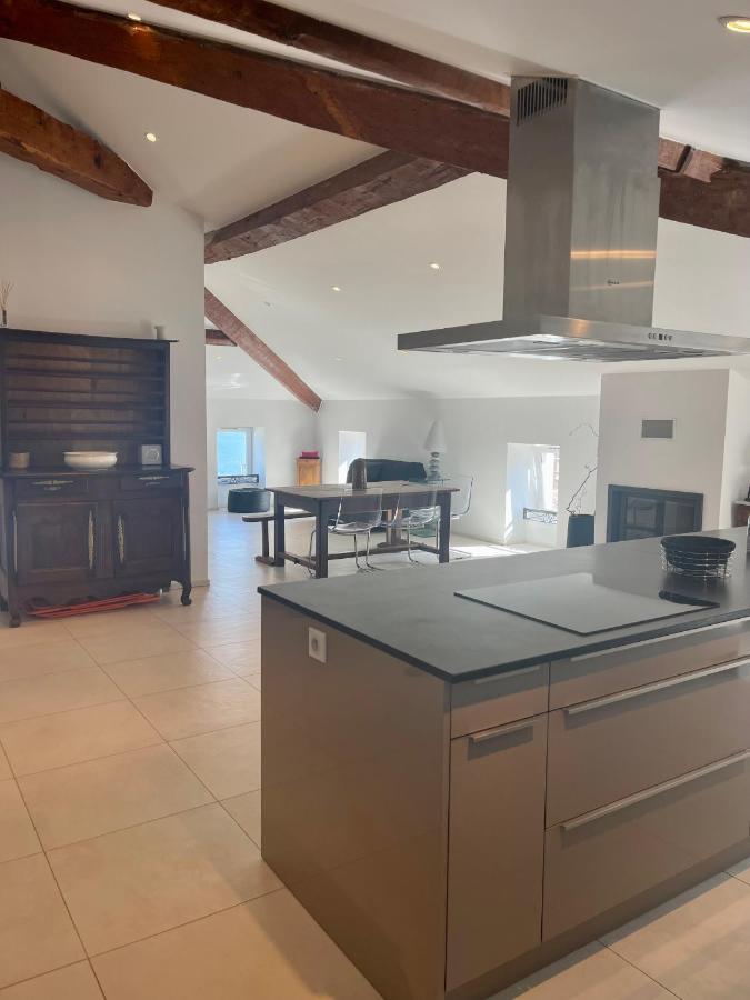 Grand Appartement Style Loft Bord De Mer Propriano  Ngoại thất bức ảnh