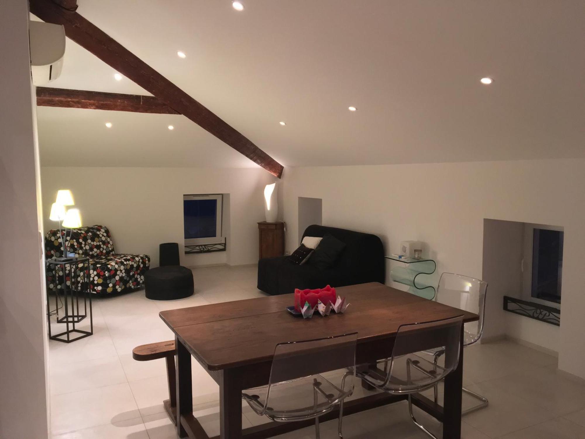 Grand Appartement Style Loft Bord De Mer Propriano  Ngoại thất bức ảnh